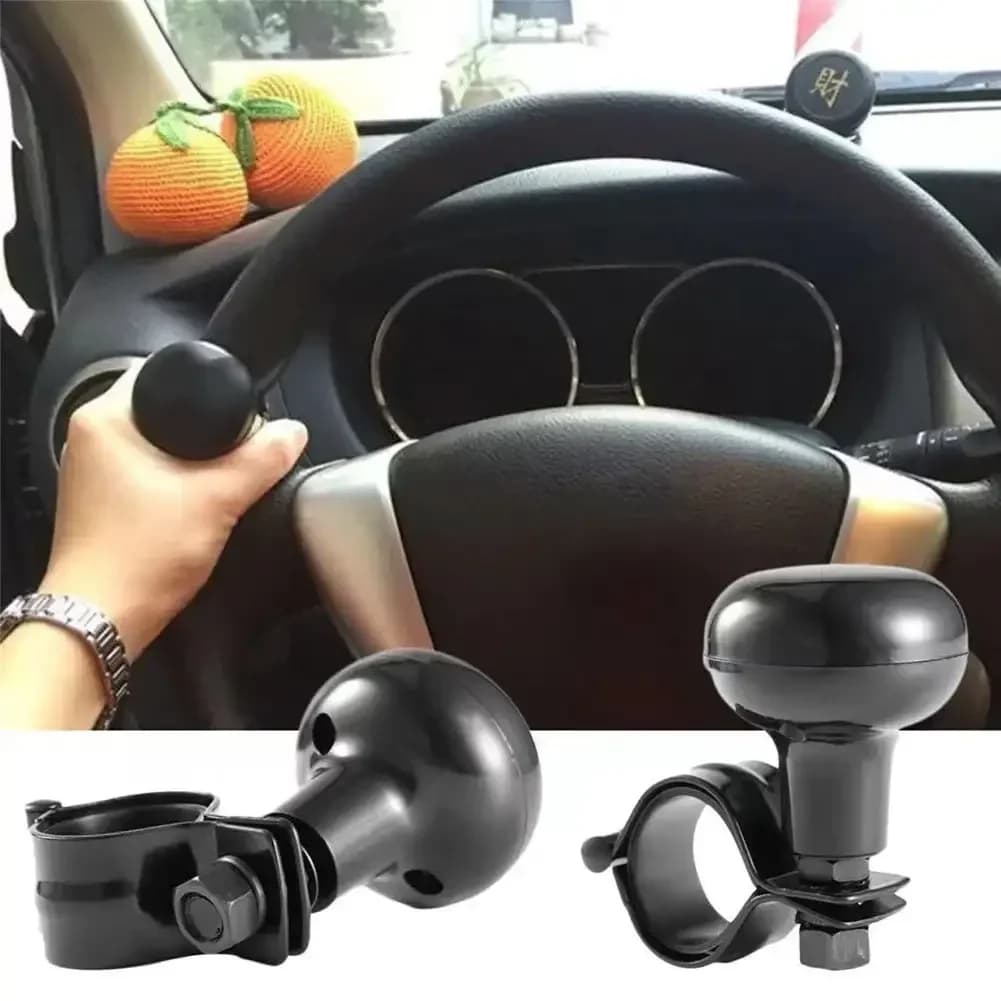 Coprivolante antiscivolo universale per auto pesanti per camion, manopola girevole, impugnatura booster, sfera ausiliaria protettiva sicura