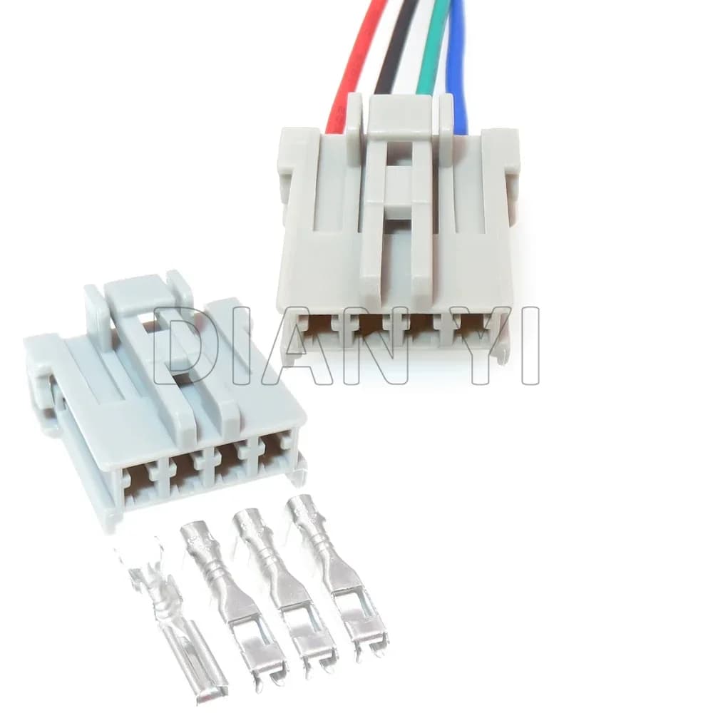 Set di 4 Connettori Elettrici per Sensore Ossigeno Auto, Ricambio Non Sigillato 6098-0243, Presa per Cavi Auto