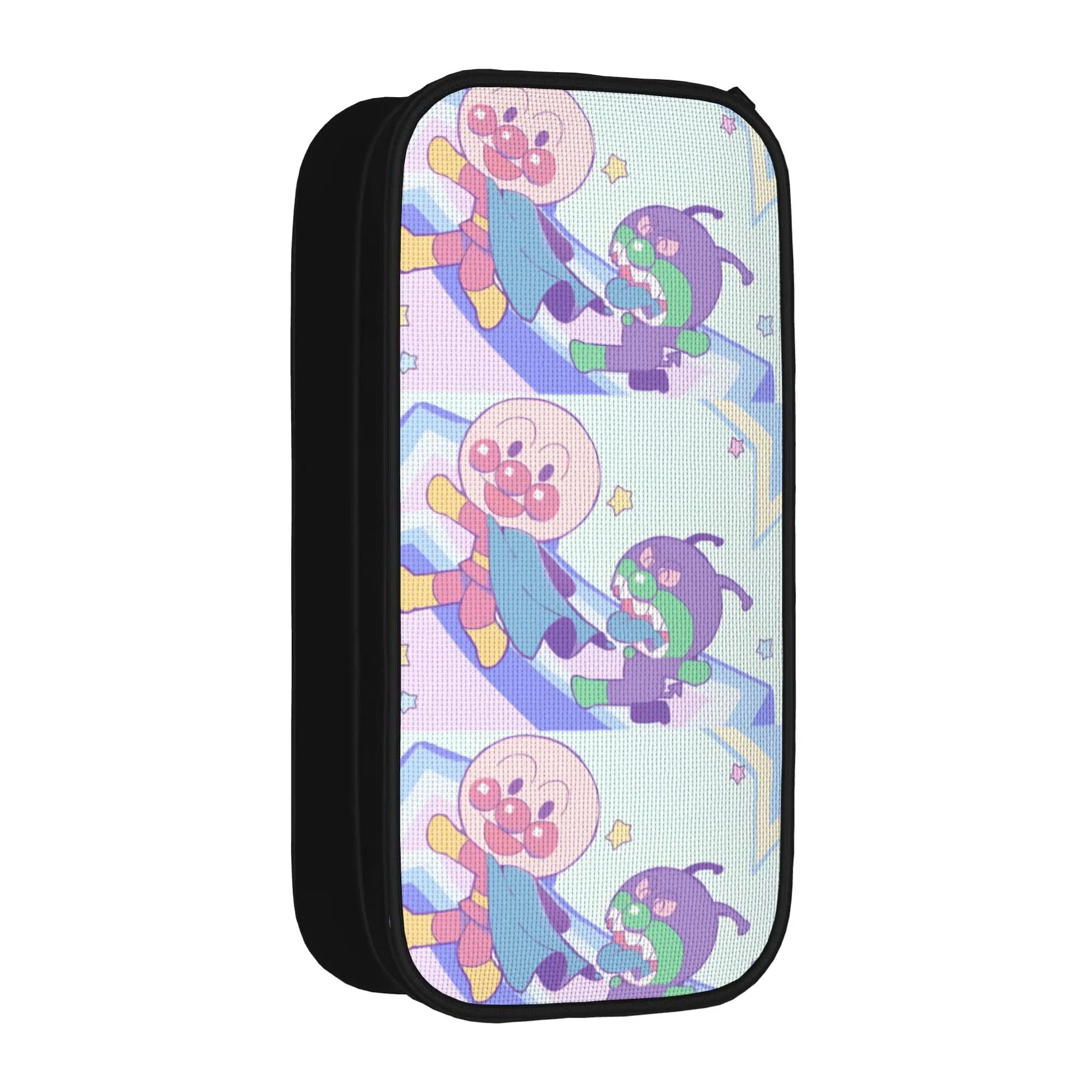 Custom Cute Anime Anpanmans Pencil Case for Boy Girl Big Capacity Pencil Box School Accessories