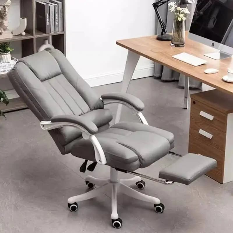 Poltrone Gaming di Lusso Imbottite, Moderne, Girevoli e Reclinabili, per Balcone, Relax, Toilette, Trucco e Arredamento Domestico