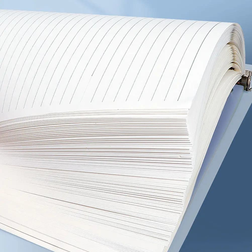 6 Libri di Carta a Fogli Mobili, Carta di Ricambio Supplementare per Quaderni, Inserti per Agende, Organizer per Scrittura