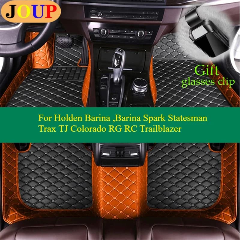 Per Holden Barina, Barina Spark Statesman Trax TJ Colorado RG RC Trailblazer Tappetini per auto Coperture personalizzate Guida a sinistra/destra