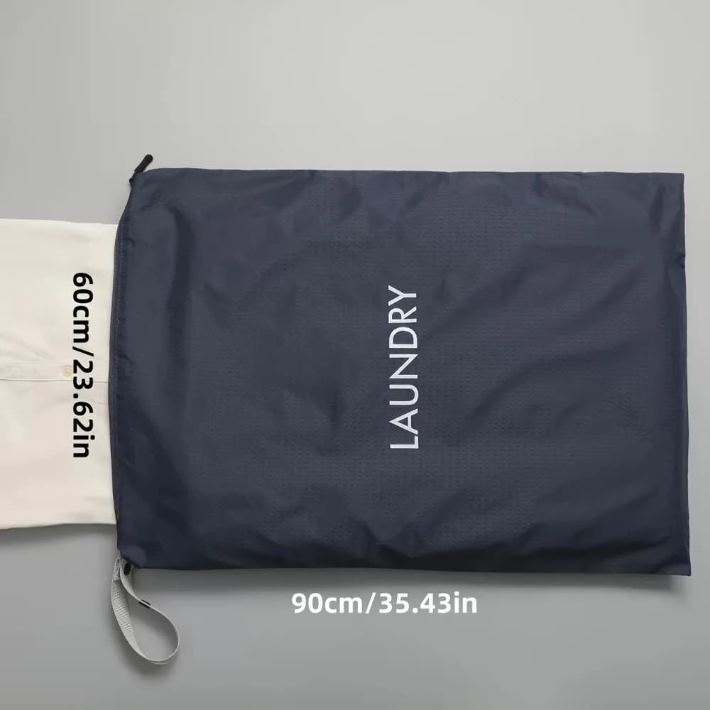 Waterproof Travel Clothes Storage Bag Moisture Proof Solid Color Clothes Bag High-End Sensation Laundry Storage Bag Travel