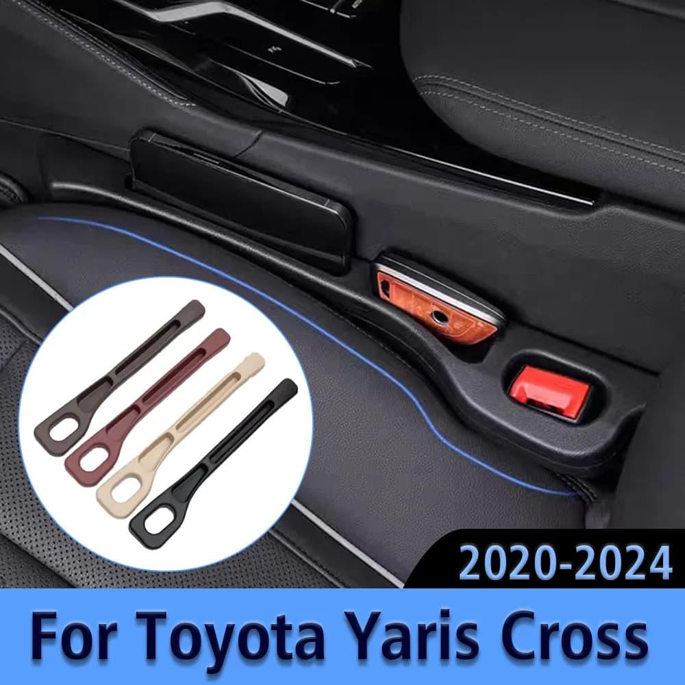 For Toyota Yaris Cross 2020 2021 2022 2023 Hybrid Car Seat Crevice Slot Storage Phone Holder Box Gap Bag Built-in Cover Case