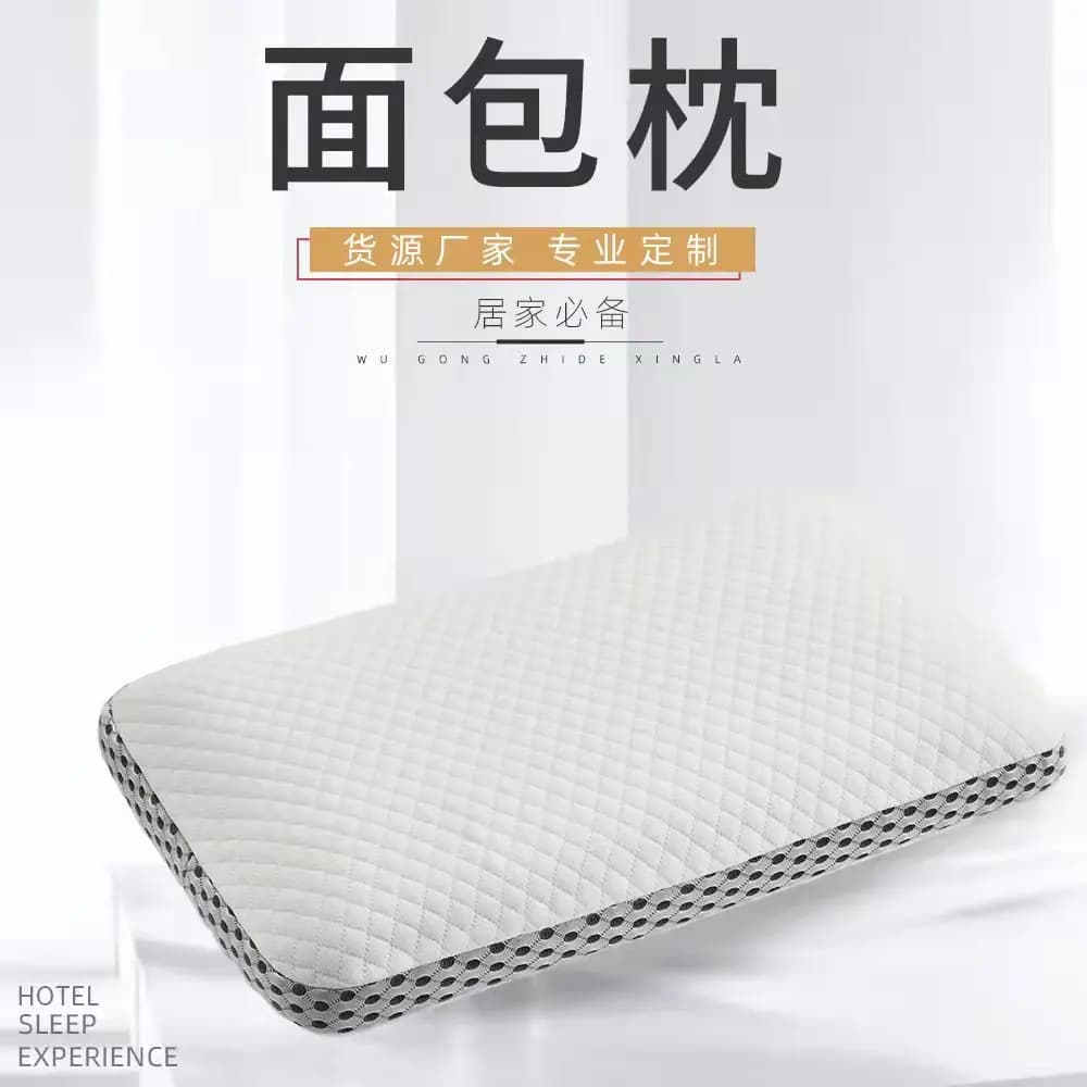 Cuscino in Memory Foam a Lento Ritorno per Hotel, Cuscino Singolo da Viaggio per Tutte le Dimensioni di Letto