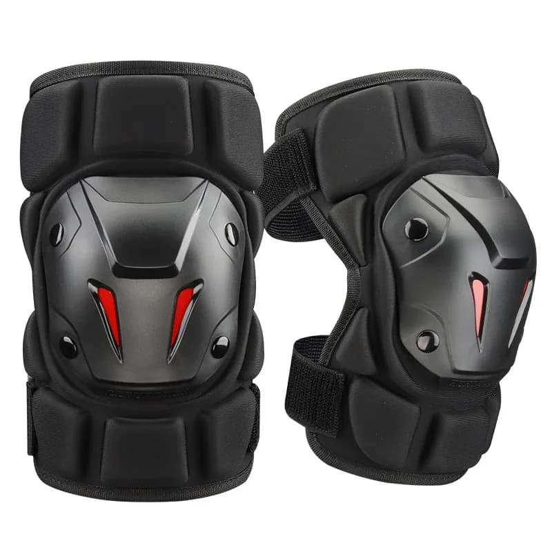 4 pz/set ciclismo ginocchiere gomitiere moto skateboard tutore protezioni protezione bici da corsa sci skate equipaggiamento protettivo uomo donna