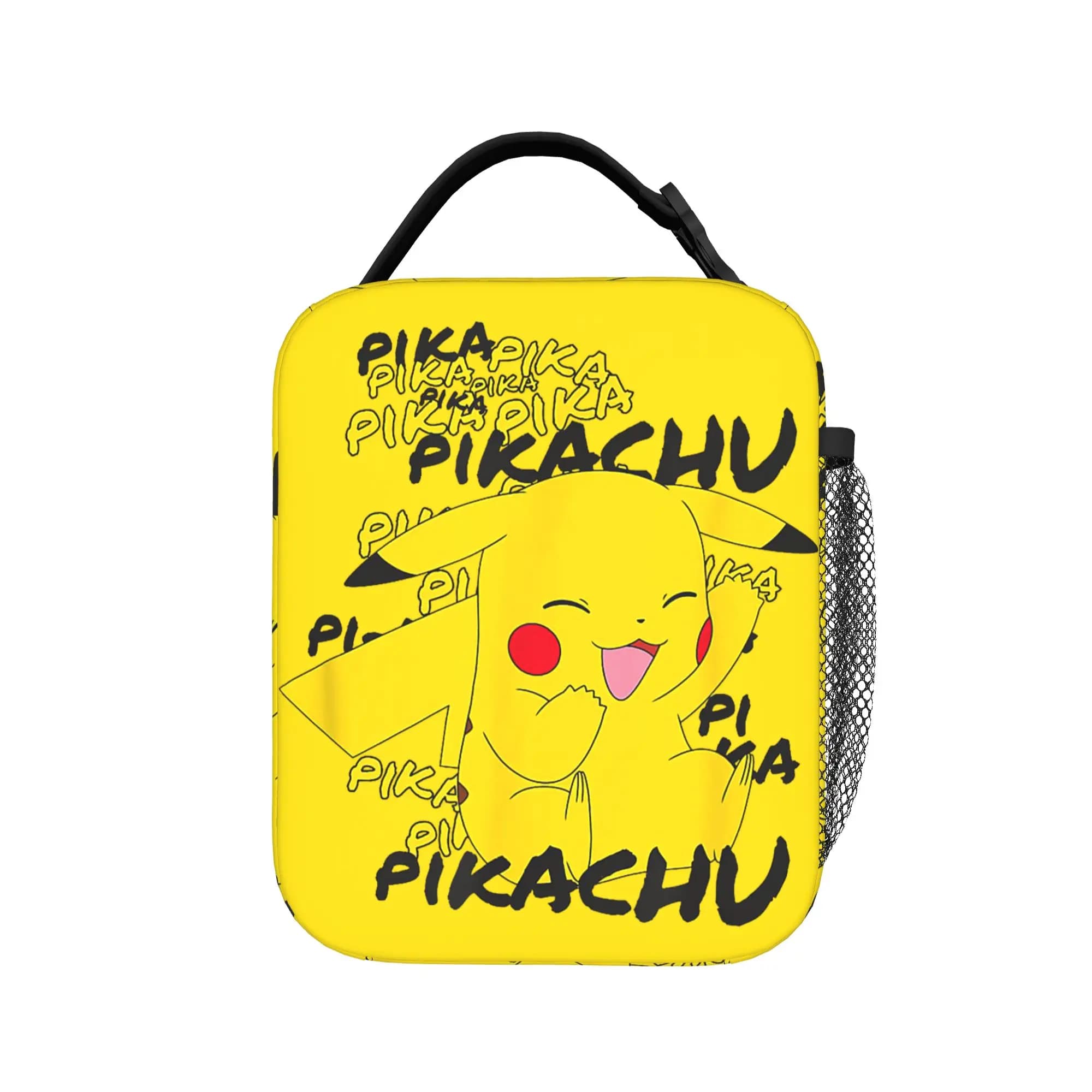 Borsa Termica per il Pranzo Pokemon Pikachu Cracks A Joke Laughing, Contenitore per Pasti, Borsa Termica Grande per il Pranzo, Borsa per Alimenti