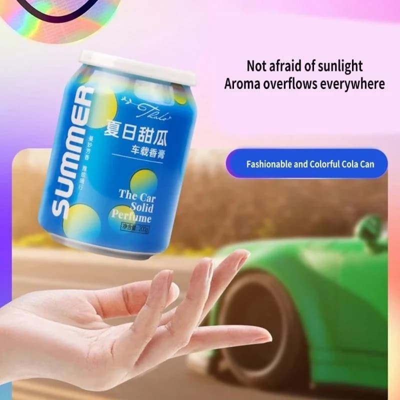 Profumo Solido Deodorante Fragranza Aromaterapia per Casa Auto Balsamo in Tazza Purificatore d'Aria Fresca Accessori Auto