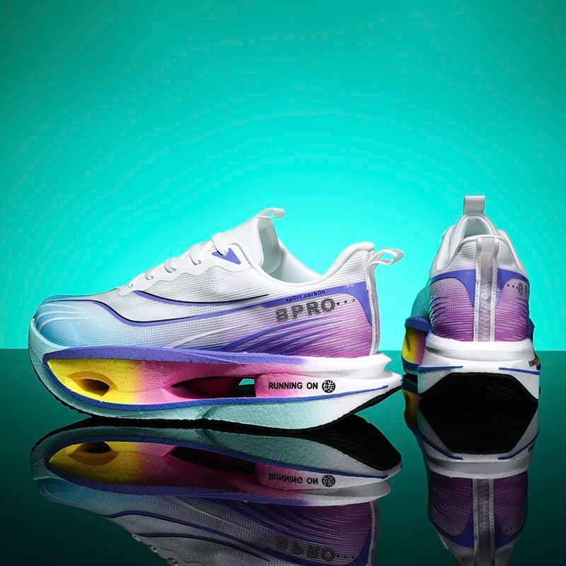 Men's Sports Shoes Running Shoes with Carbon Plate Male Marathon Sneakers Athletic Training Shoe for Women