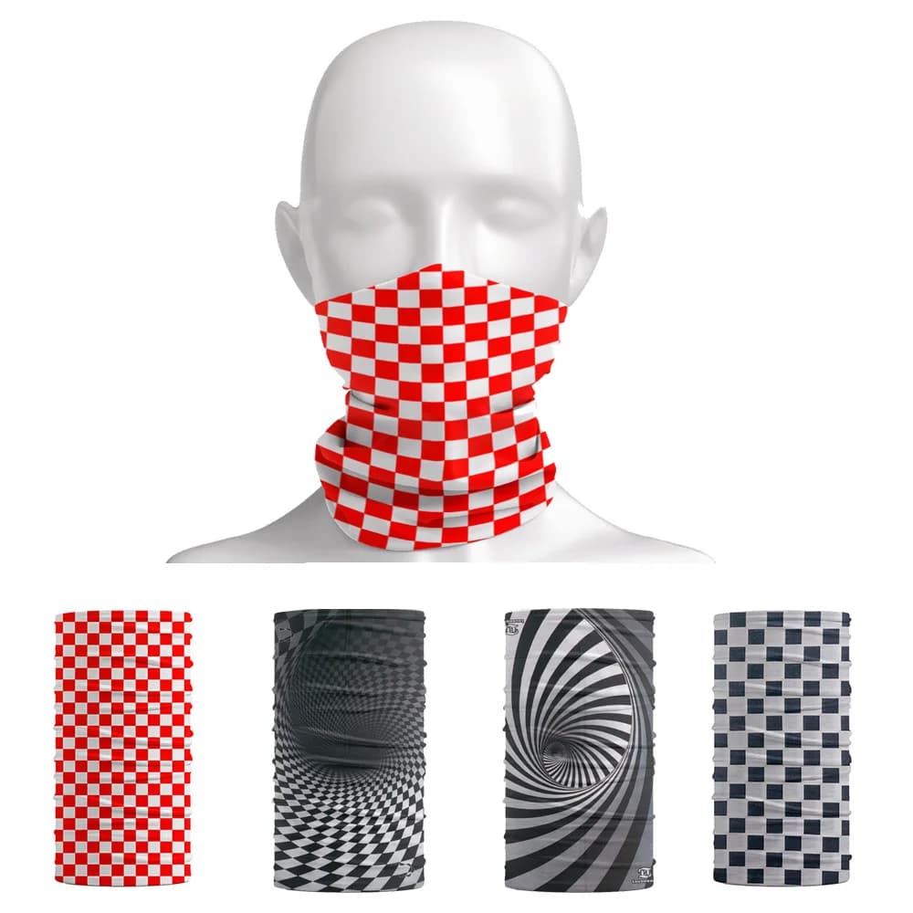 Hair band with Scottish pattern, outdoor camping, fishing, sun protection, breathable neck gaiter, running, bicycle, running, motorcycle, unisex bandana