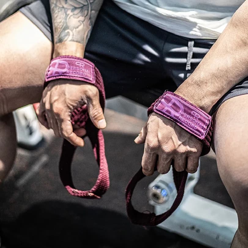 1 paio di fasce da polso palestra sollevamento pesi allenamento per la forza stacchi tutore da polso sollevamento cinturini da polso per fitness pull up fascia da mano
