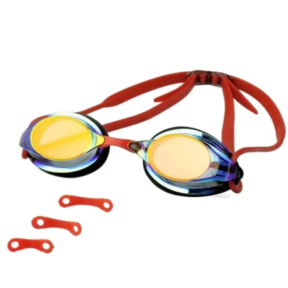 Occhialini da nuoto da gara antiappannamento Occhiali da nuoto sostituibili impermeabili Allenamento da competizione professionale elettrolitico
