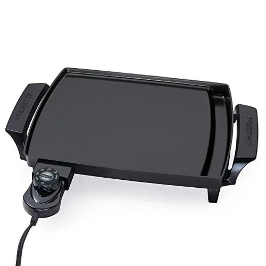 Liddle 07211 limited edition cooking plate with black non-stick coating for high temperature performance