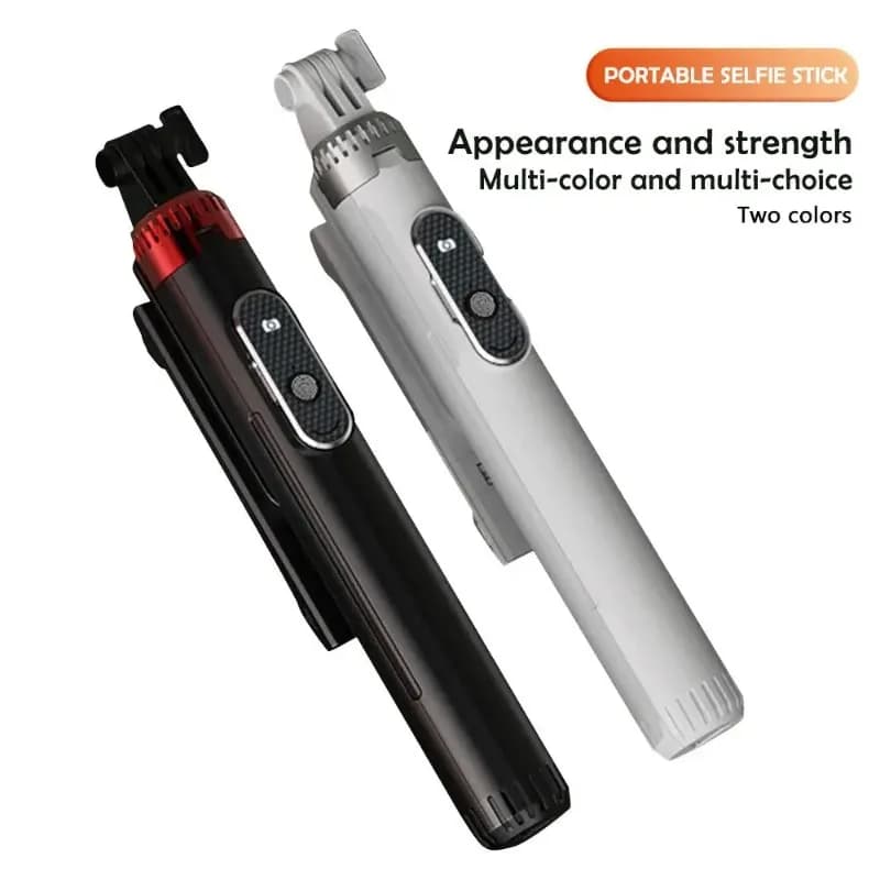 Treppiede per selfie stick Bluetooth Selfie Stick P160 Treppiede portatile allungabile da 1,53 m per selfie del telefono Registrazione video Vlogging