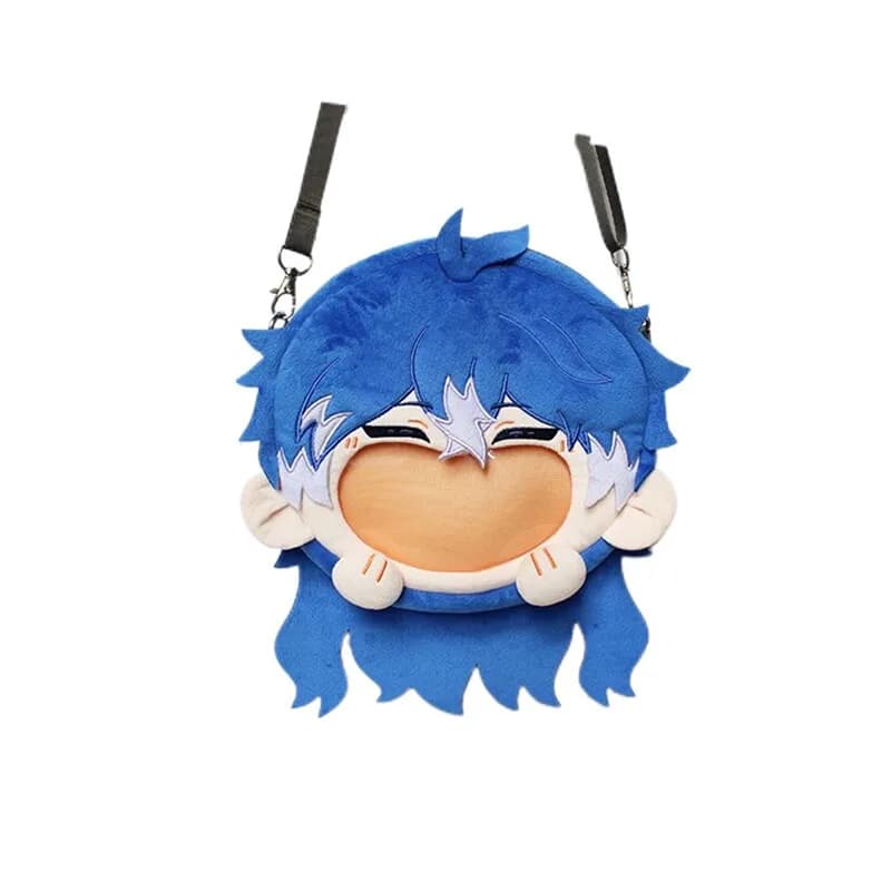 Anime Game Genshin Impact Flins Kawaii Face Cosplay Lolita Girls Soft Itbag Transparent Shoulder Bags Backpack Props Fans Gifts