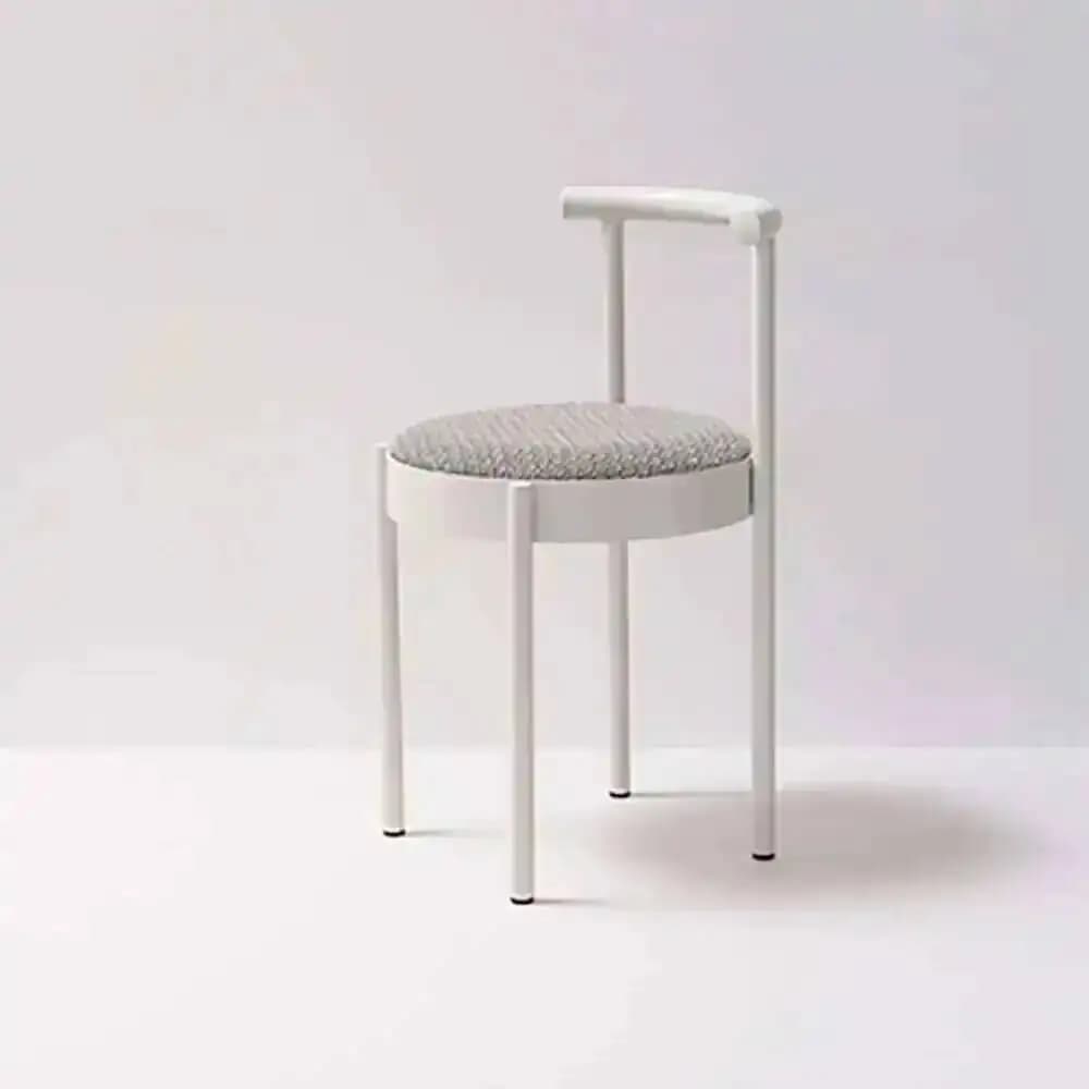 Sedia con Gambe in Ferro Stile Nordico, per Cucina, Sala da Gioco, Ristorante, con Cuscino, Design Moderno e Confortevole, Cadeira Sillas Para Comedor