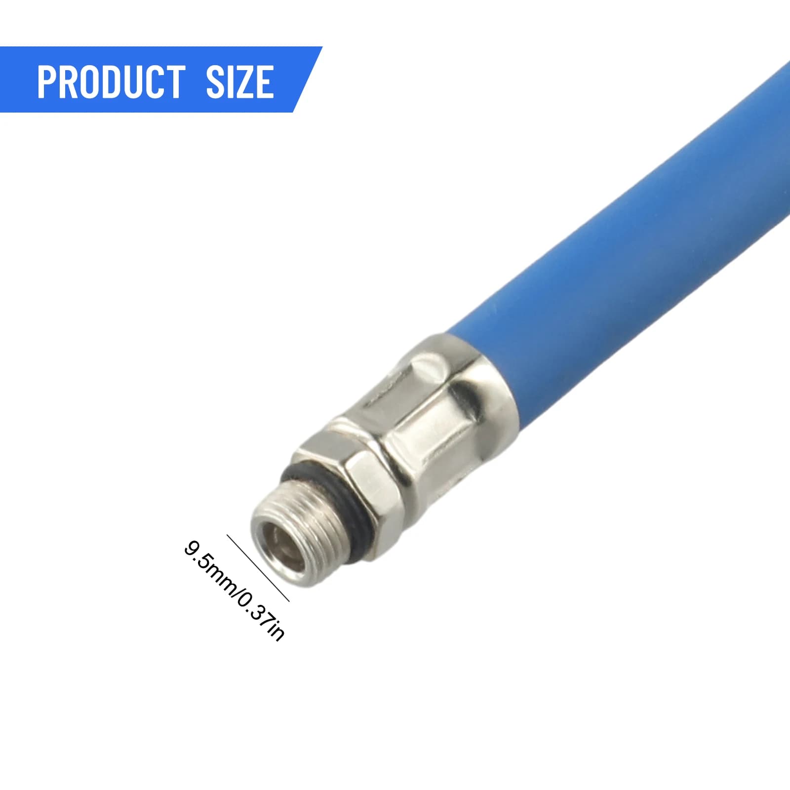 Tubo Gonfiabile Nuovo di Zecca per Pneumatici, Tubo Gonfiatore Aria per Pneumatici, Pompa con Manometro per Pneumatici Auto