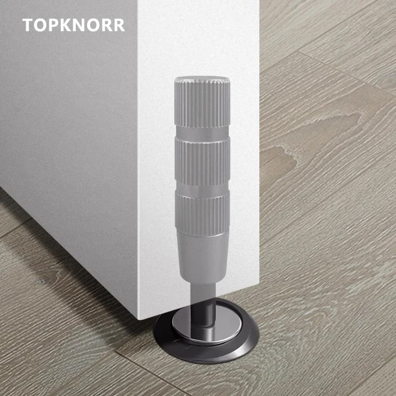 Aspirazione porta Forte aspirazione magnetica invisibile Senza perforazione Nascosto Bagno Camera da letto Fermaporta Porta superiore Ttop Fermaporta