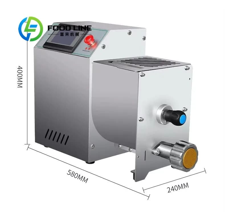 Macchina Automatica Elettrica per Pasta Secca in Acciaio Inox, 220V, per Ristoranti e Industrie Alimentari, Tipo Impasto