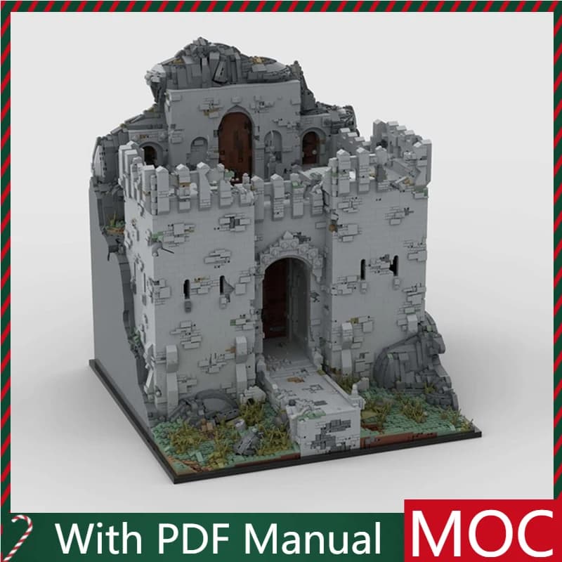 13669PCS Moc Medievale Antico Castello Modello Building Blocks Set FAI DA TE Educazione Assemblaggio Mattoni Giocattoli Per Bambini A Sorpresa Regali Di Natale
