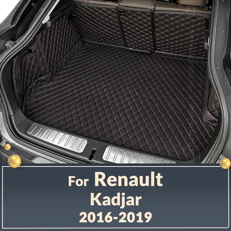 Auto Copertura Completa Tronco Zerbino Per Renault Kadjar SUV 2016-2019 17 18 Auto Boot Copertura Pad Cargo Interni Protezione Accessori