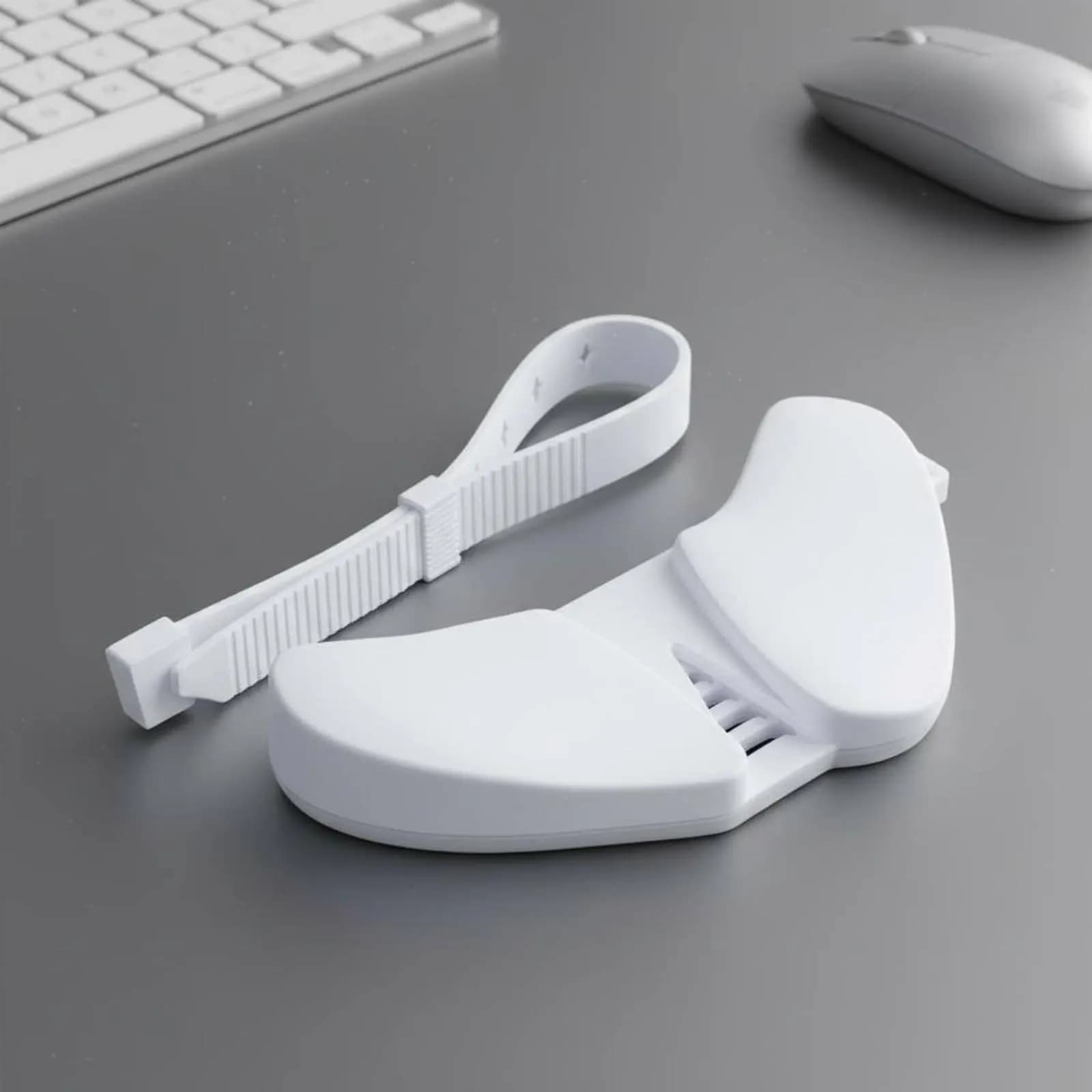 Supporto Ergonomico per Polso e Palmo Indossabile con Cinghia Regolabile per Mouse e Computer