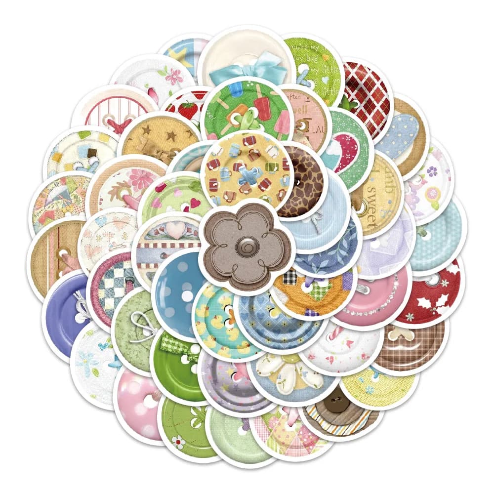 10/50/100PCS Handbags INS Wall decal Cartoon Style Retro Fissaggio Toys FAI DA TE Fry Bag Laptop Guitar Decalcomanie