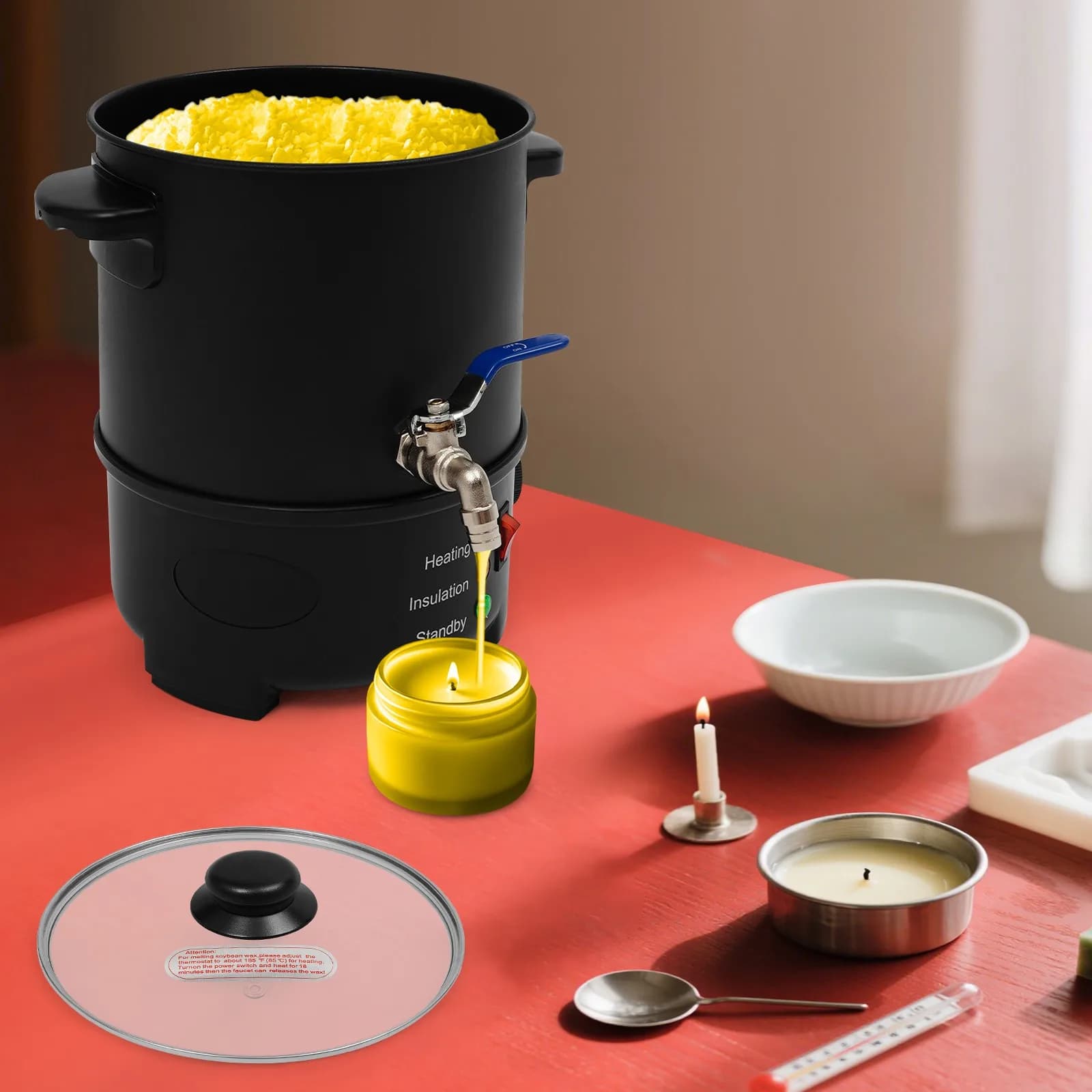 4L Electric Cera Dissolver for Candles Production with Temperature Control