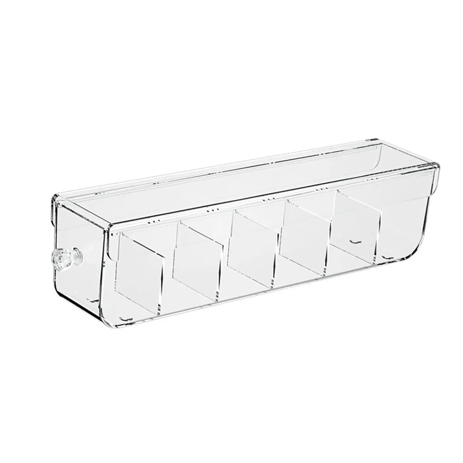 Underwear Storage Box Wall Mounted Punch Free Large Bras Organizer for Data Cable Handkerchiefs Storing Panties Ties Kitchen