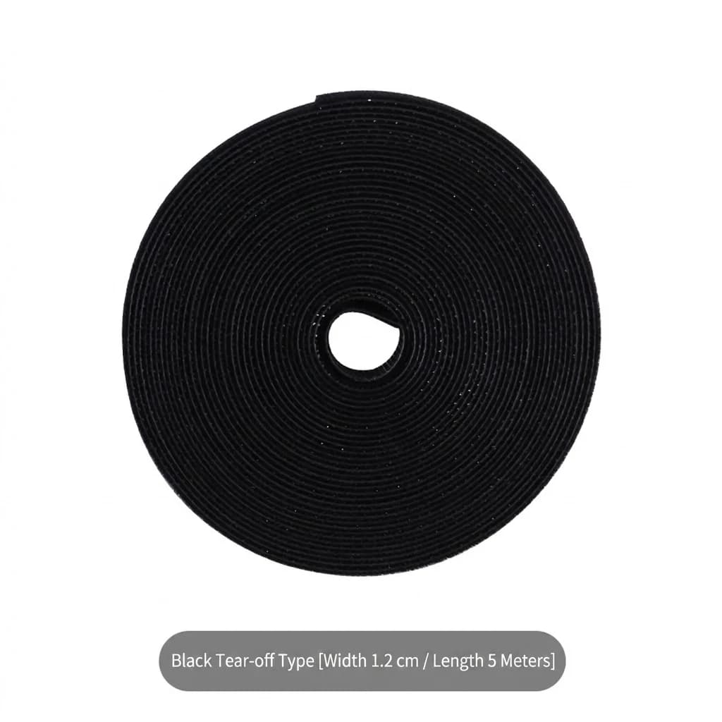 Hook Loop Cable Tie Data Cable Plug Board Power Strip Extension Cord Cable Organizer, Simple andPC TV D Portable Desktop Office