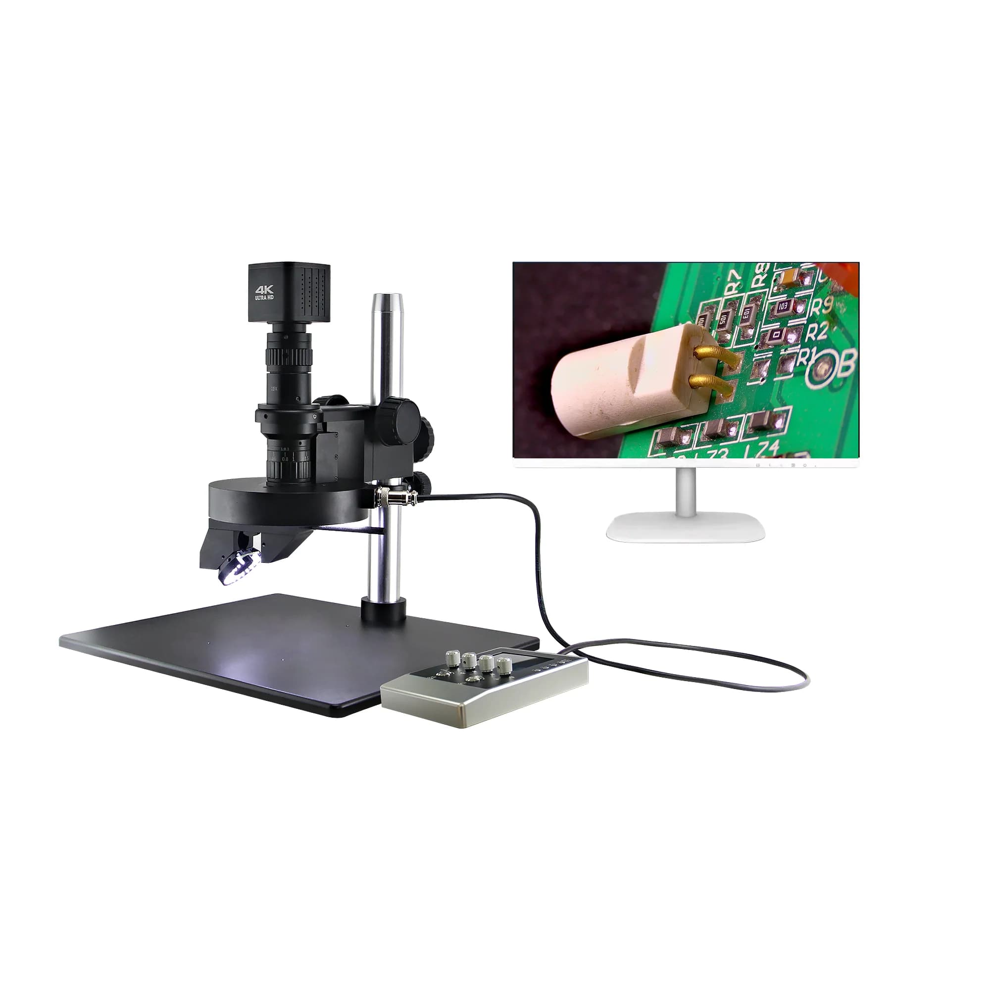 Ft-Opto FM3D0325AM Motore automatico Rotazione di 360 gradi Telecamera 4K HD Microscopio di misurazione video digitale 3D