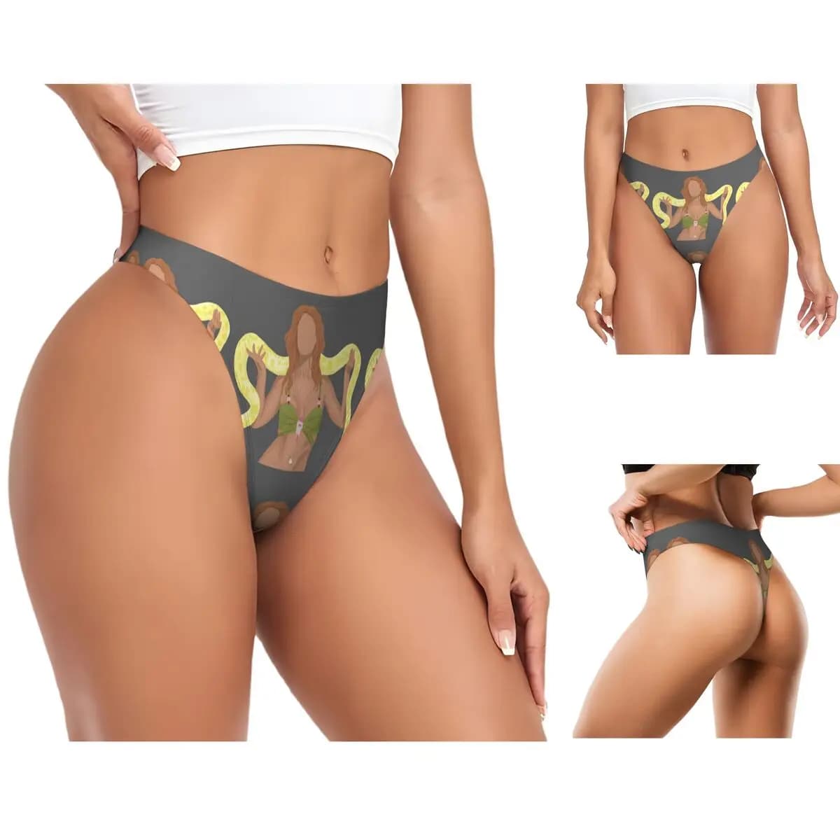 Perizoma Personalizzato Britney Spears, Mutandine Traspiranti Elasticizzate per Donna, Intimo Confortevole