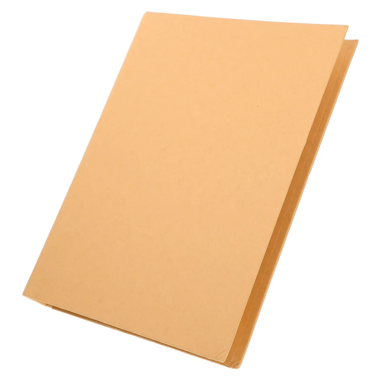 Kraft Paper Binder Cover Refillable Loose Leaf Notebook Shell for Students Planners Journals Sketchbooks Diary Aesthetic Binder