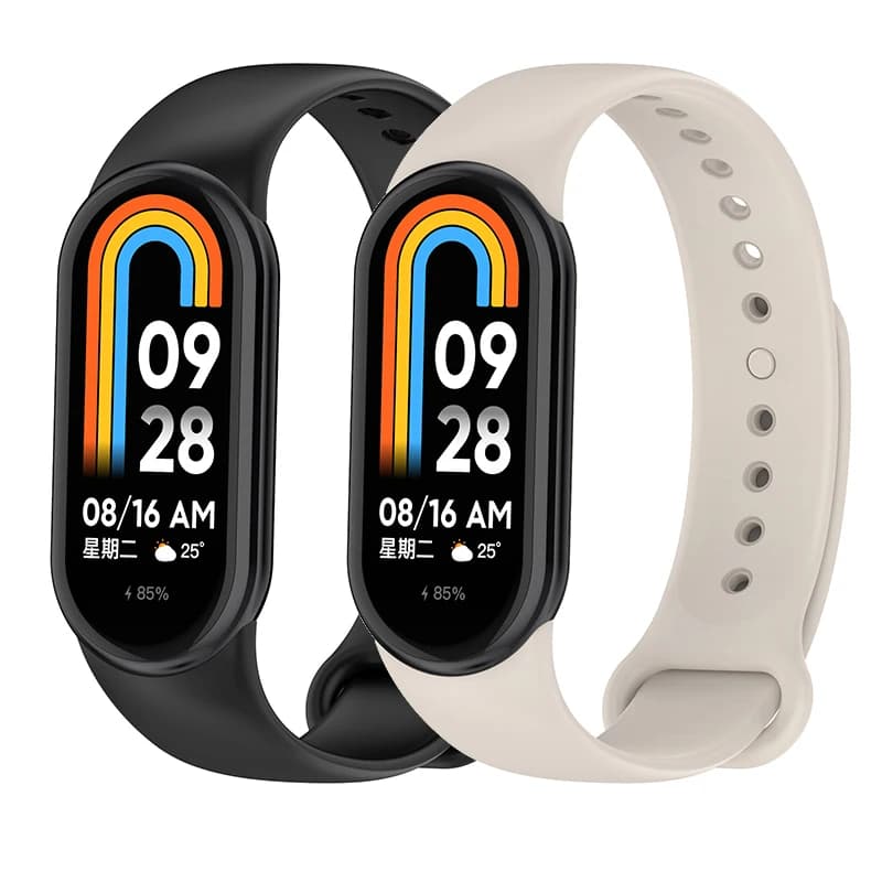 Cinturino in silicone ufficiale per Xiaomi Band 10/9/8 Cinturino sportivo confortevole per Mi Band 10 Cintura morbida Correa Accessori
