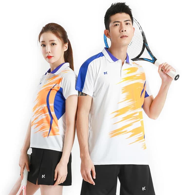 Women's Men's Tennis T-shirts, Quick Drying Breathable Tennis T-shirts, Badminton Clothing, Sports Golf Volleyball T-shirts