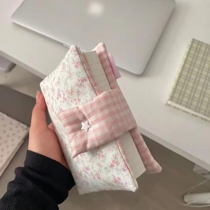 A5 A6 Handmade Floral Jacket Book Cover Original Book Cover Portable Ledger, Notepad, Diary Protection Cover