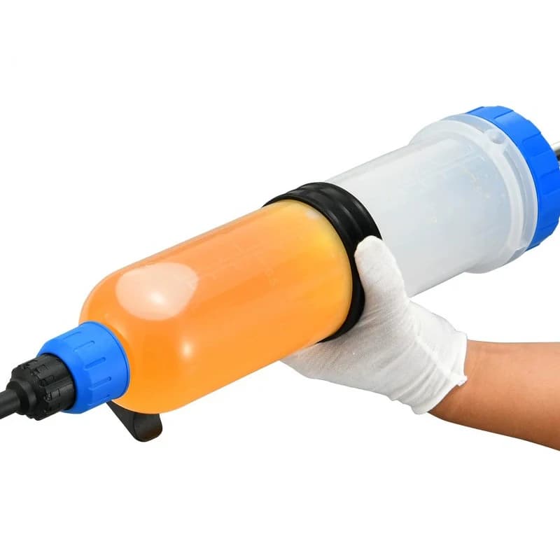 Efficiente distributore di pompa per estrazione carburante automobilistico con siringa per inalazione manuale per vuoto Pompa universale per fluido olio motore per auto