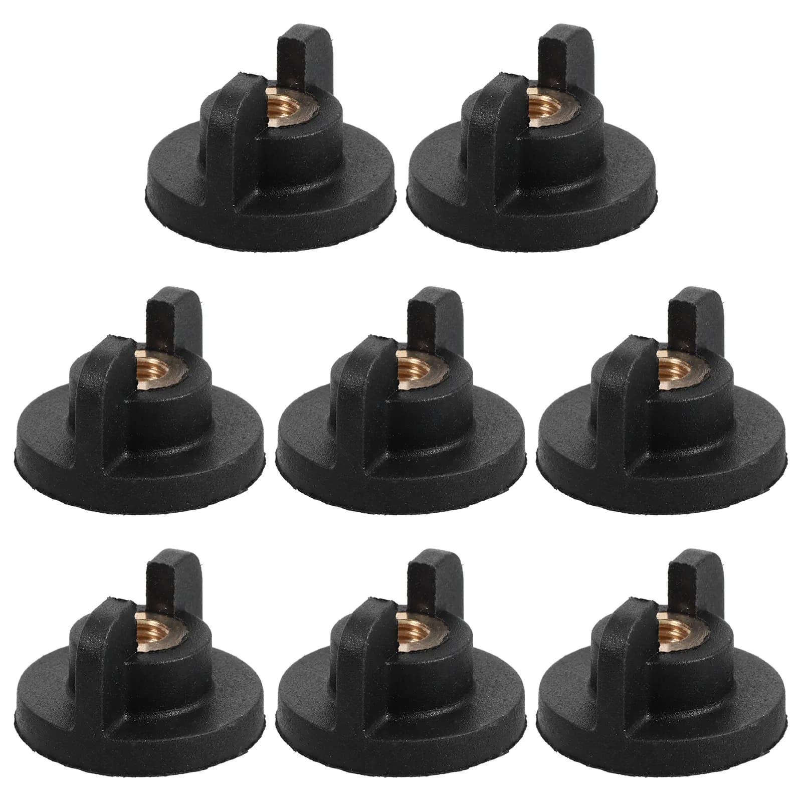 Set di 8 Dadi di Bloccaggio per Catena di Motosega, Compatibili con Modelli 52 e 58, per Coperchio Cilindro e Filtro Aria, Facile da Sostituire