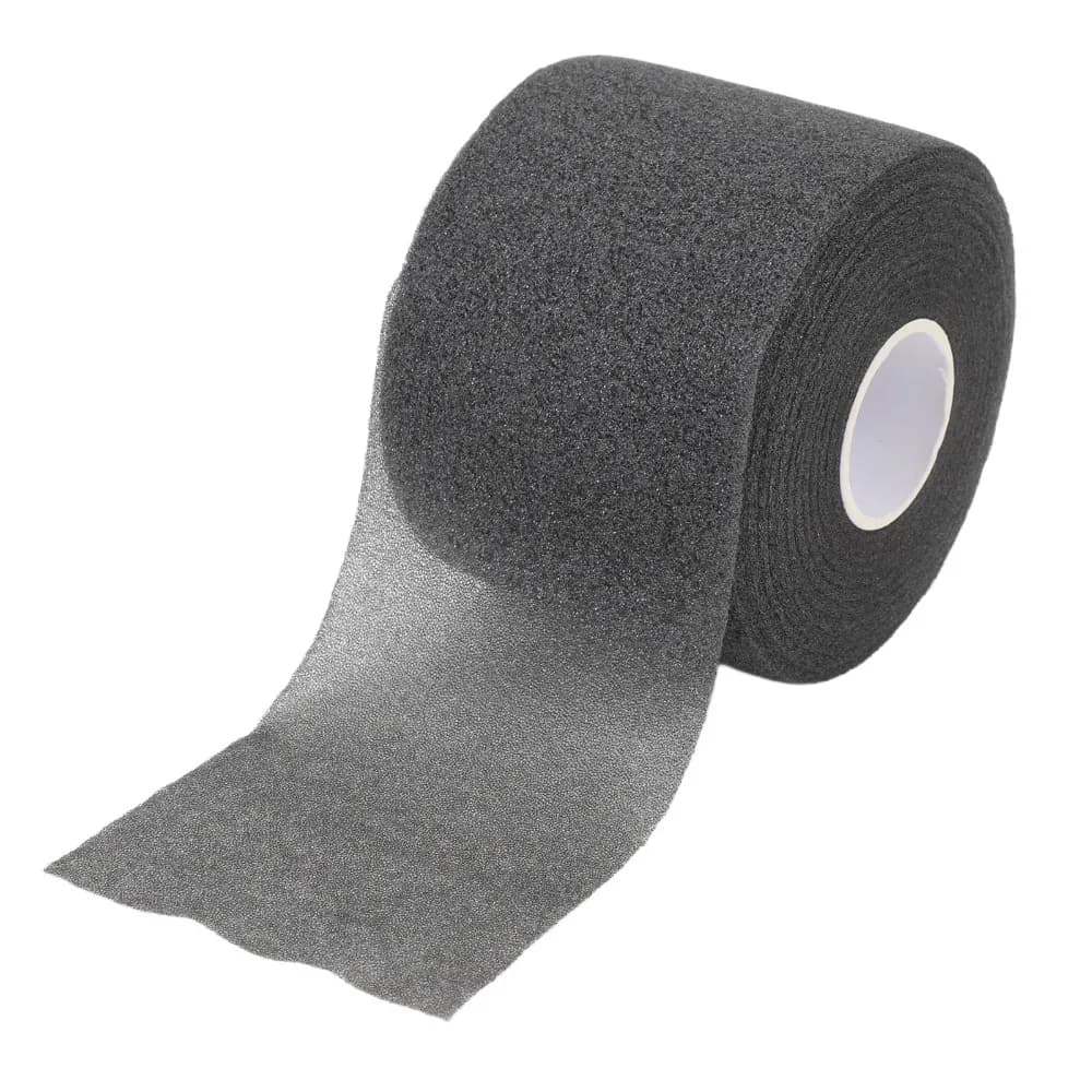 Anti-slip Wrap for Badminton Rack, Black and White, Urti Absorption, Subtle Profile, Tennis Rack Wrap