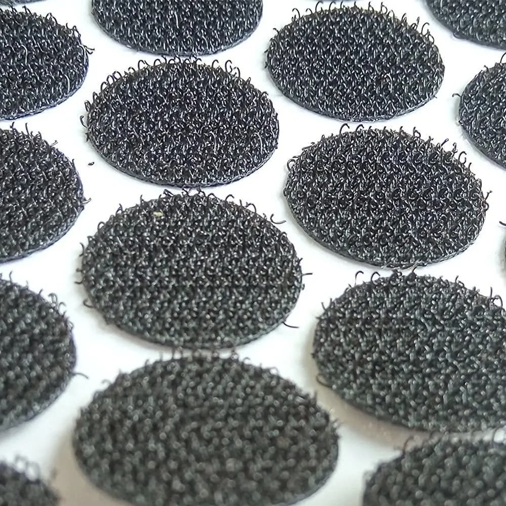【Only Hook Side 】Adhesive Dot Sticker Self Adhesive Fastener Hook and Loop Tape Nylon Strong Glue