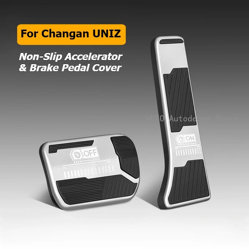 Per ‌ Changan UNIZ 2025 2026 Auto Acceleratore Pedali Copertura Freno Pedale antiscivolo Poggiapiedi Della Copertura Della Protezione Adesivo Accessori