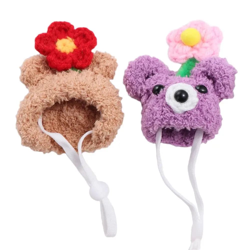 Accessori Berretto da criceto Simpatico mini cappello in cotone Bellissimo cappello fai da te da ragazza
