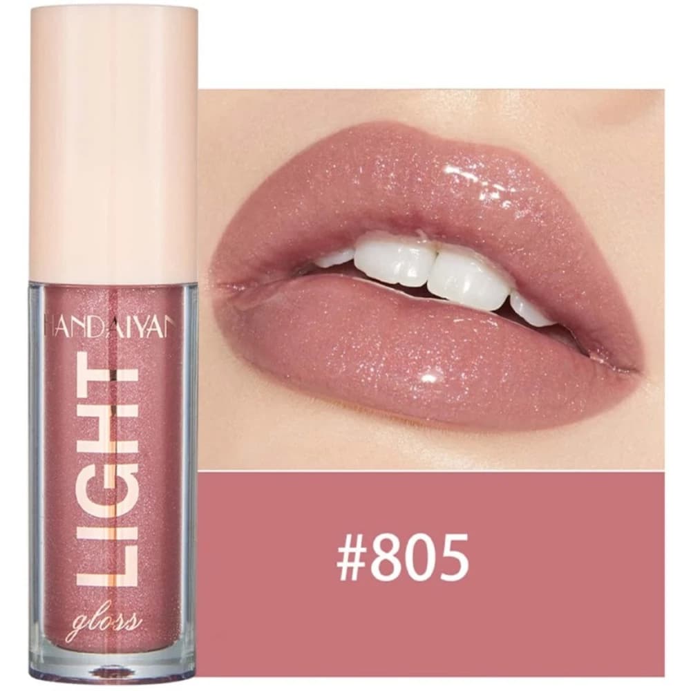 12 colors mirror pearl glossy lip moisturizing long life gloss glitter lips enamel lip lips makeup women's waterproof glass