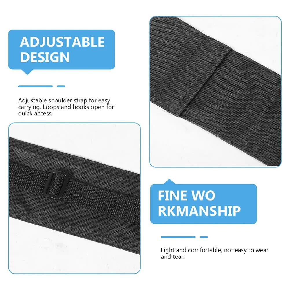 Borsa per Stecca da Biliardo in Tela Resistente, Protezione Completa Anti-Usura, Custodia per Stecca con Chiusura a Cinghia Regolabile