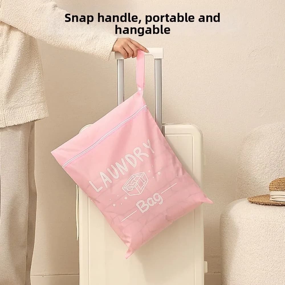 Portable Large Capacity Travel Storage Pouch Machine Washable Multifunctional Laundry Bags Dirty Clothes Organizer