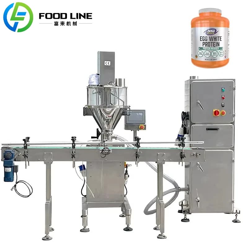 50 g Automatic Milk Packing Machine For Factory Price Cockle Filling Machine For Protein Bottles