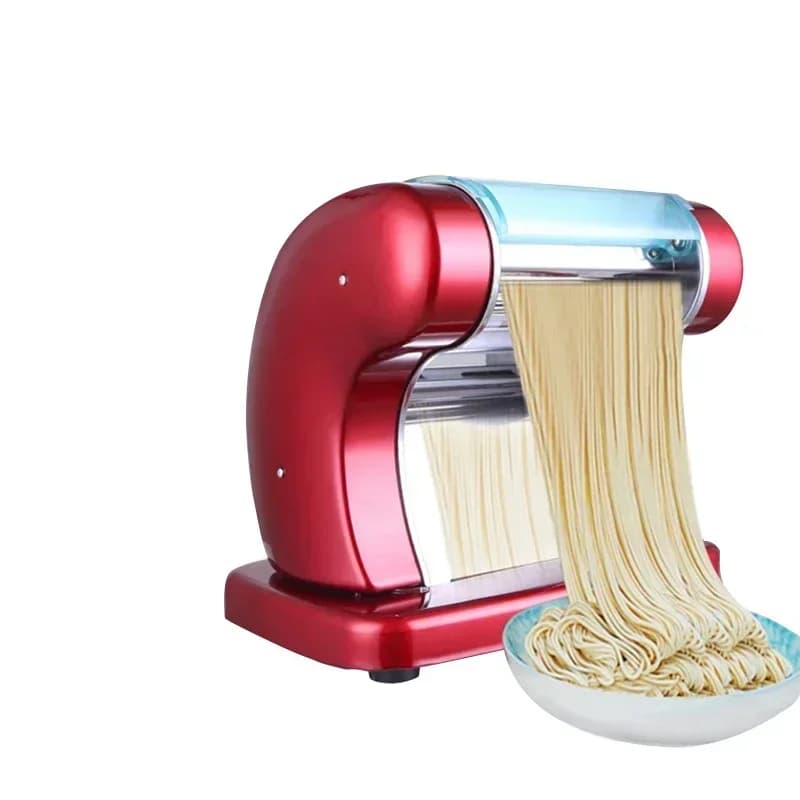 220v Casa 220V Elettrico Noodle Maker Pasta Maker Commerciale Tagliatrice di Noodles Macchina di Noodles Rullo di Pasta Premendo Macchina