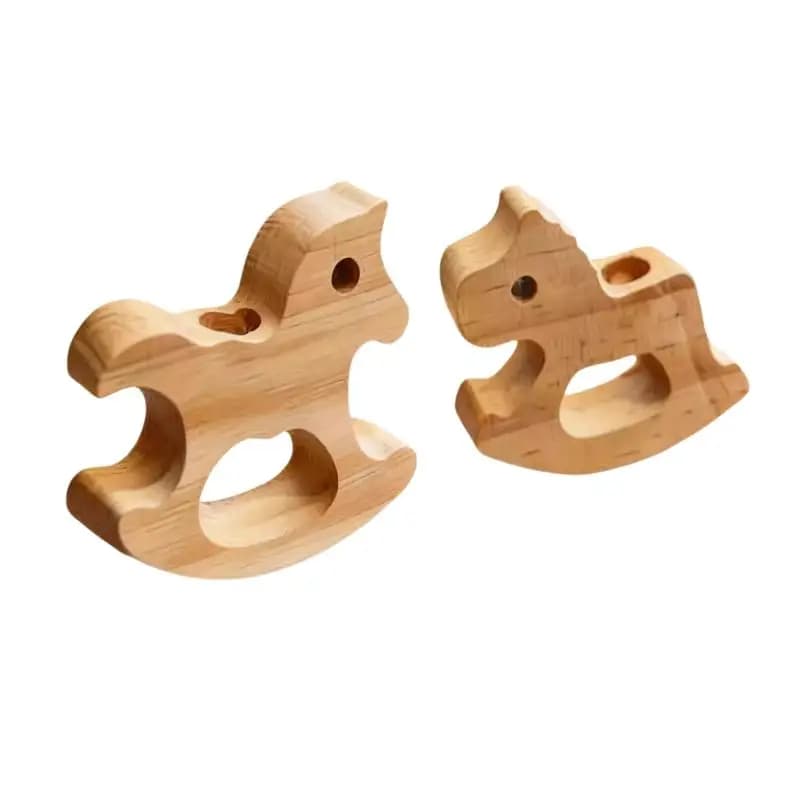 Horse Shaped Natural Wood Essential Oil Diffuser 1Pcs Portable Aroma Fragrance Decor Ornament Multipurpose Aromatherapy Supply F
