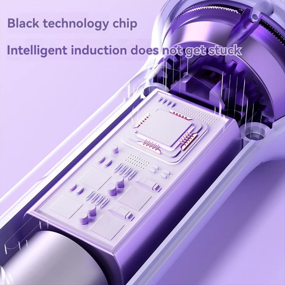 Automatic curling iron for curly hair anion 32 mm with temperature control Styling tools Iron for hair American Spine Purple