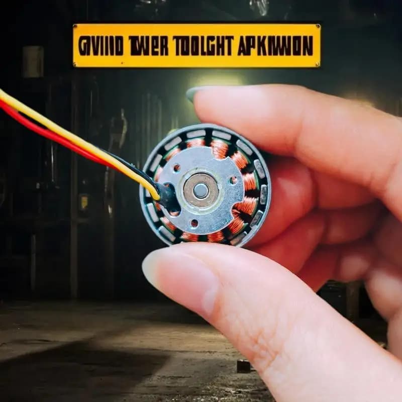 Accessorio motore aereo ad alta velocità da 1 pezzo: 1200KV Mini 2204 2S-3S RC Drone Quadcopter Motore trifase senza spazzole